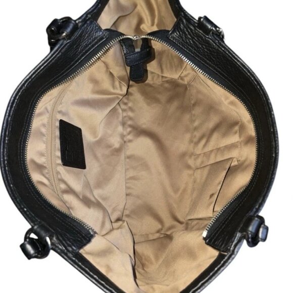 EUC Coach Park Carrie Leather Tote F29898 in black - Picture 11 of 13